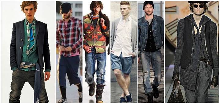 Стиль гранж в одежде для мужчин: основные характеристики