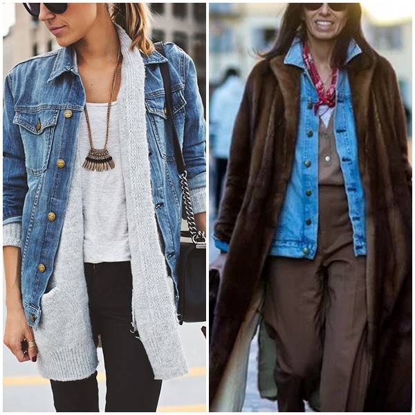 С чем носить женскую джинсовую куртку: стильные образы для разной погоды
